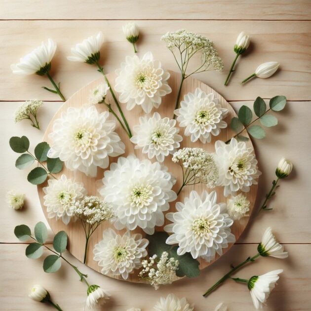 🌼White (Chrysanthemum) Flowers🌼 50gm - 2kg - Image 8