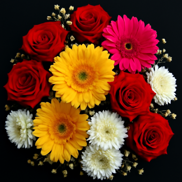 💐The Flower Bouquet 💐 with Paper wrap (approx 20 Flowers) - Image 26